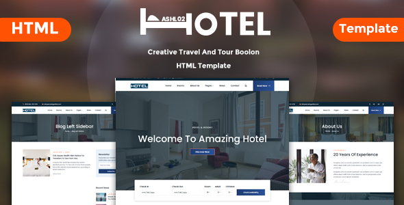 Hotel HTML ASHTMLH03